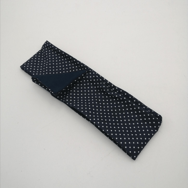 Bandeau Twist Long Pois