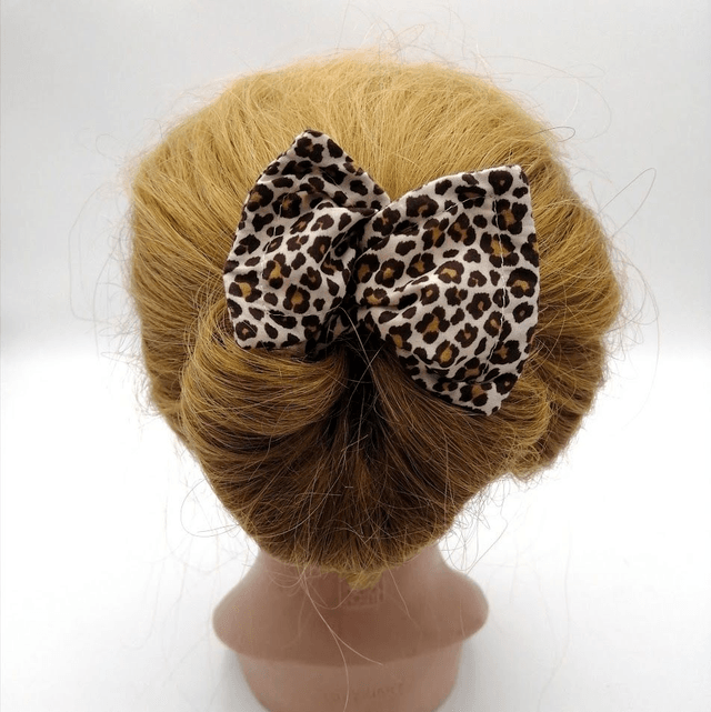 Chignon magique Léopard