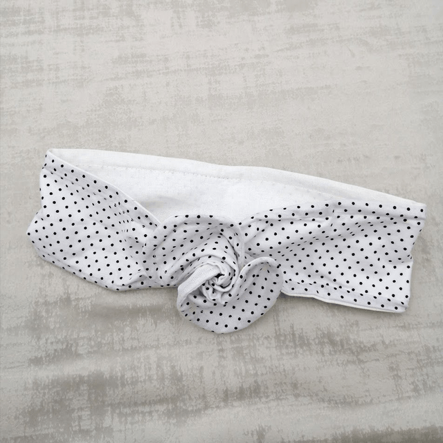 Bandeau Twist Petits pois