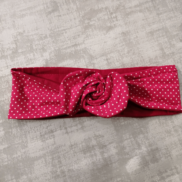 Bandeau Twist Petits pois