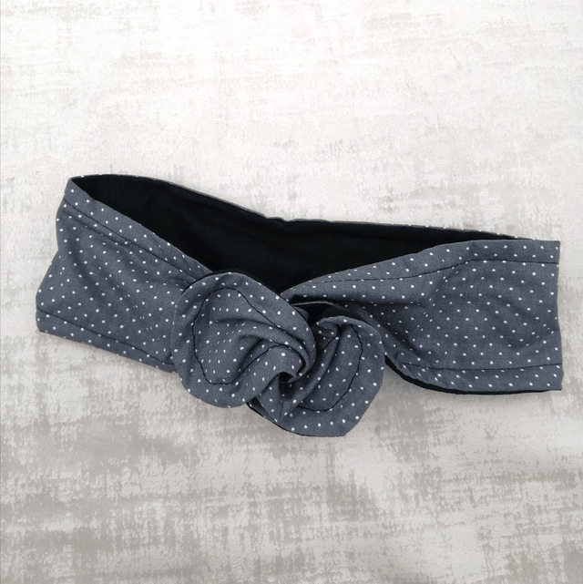 Bandeau Twist Petits pois