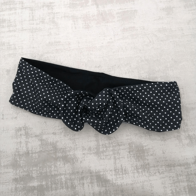 Bandeau Twist Petits pois