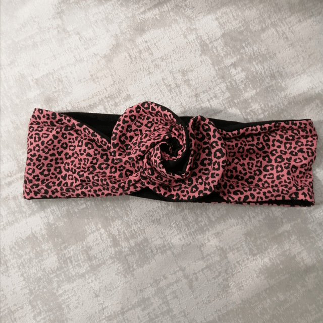 Bandeau Twist Léopard