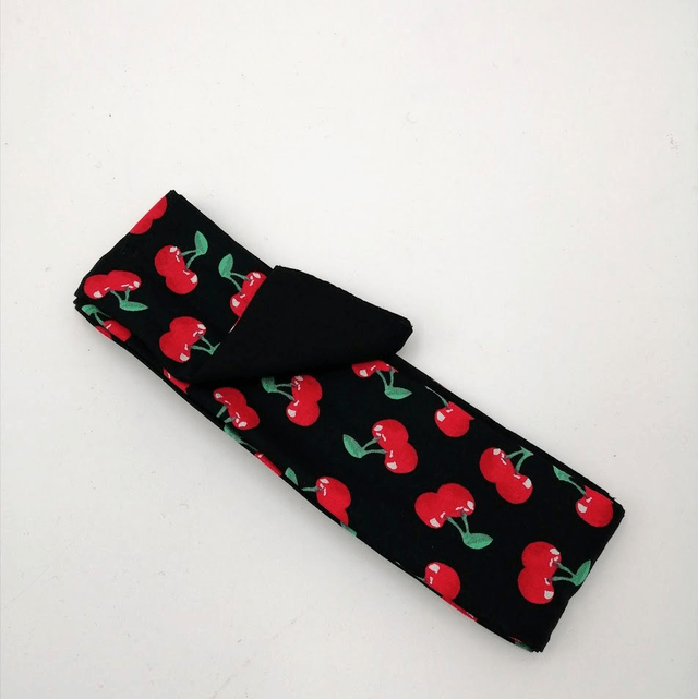 Bandeau Twist Long Cerises