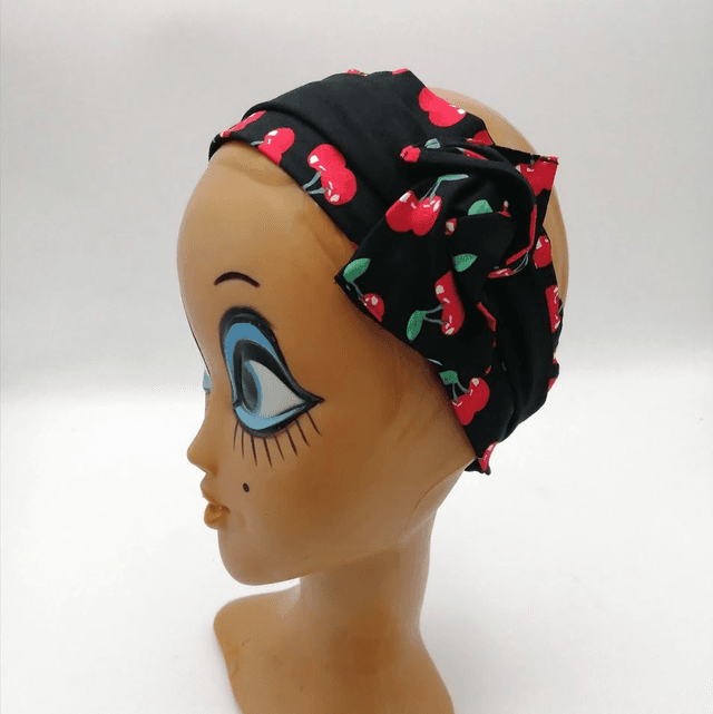 Bandeau Twist Long Cerises