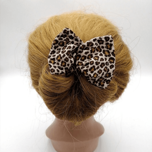 Chignon magique Léopard